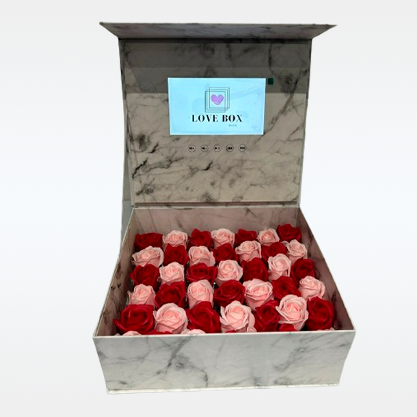 Love Box Platinum - Caja de Regalo Personalizada